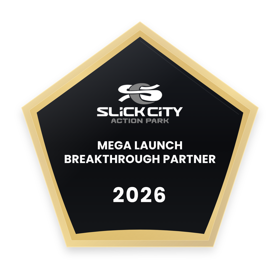 Slick City Action Park Mega Launch Breakthrough Partner Award 2026